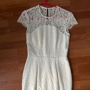 White Lace Dress